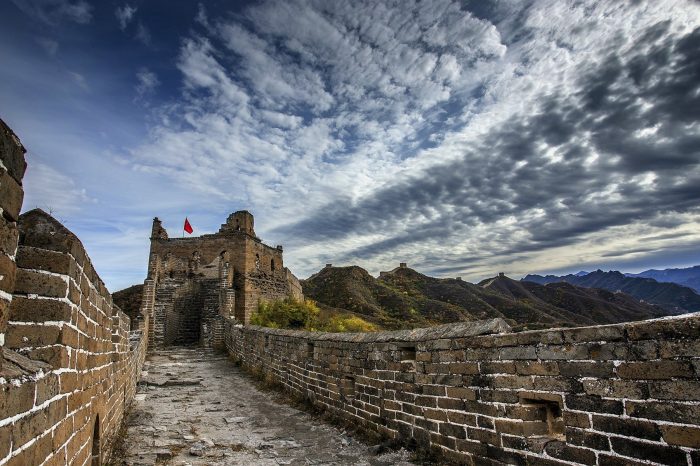 Jinshanling Great Wall and Bashang Winter Scene