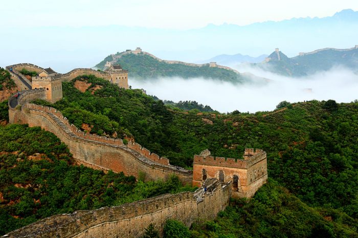 One of the most beautiful section of Great Wall