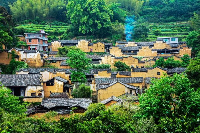 Songyang traditional villages and yunhe rice terraces