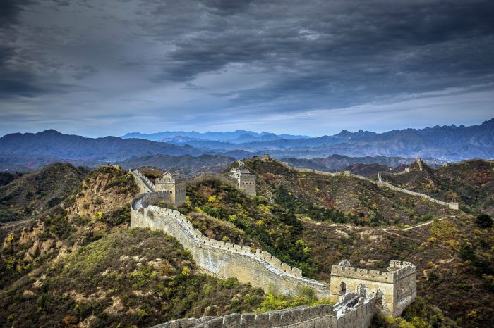 Jinshanling Great Wall and Bashang grassland in summer